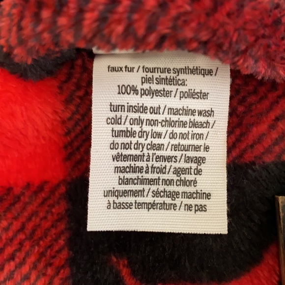 🐕‍🦺PINK VICTORIA’S SECRET Buffalo Check Velour Robe - Picture 8 of 8